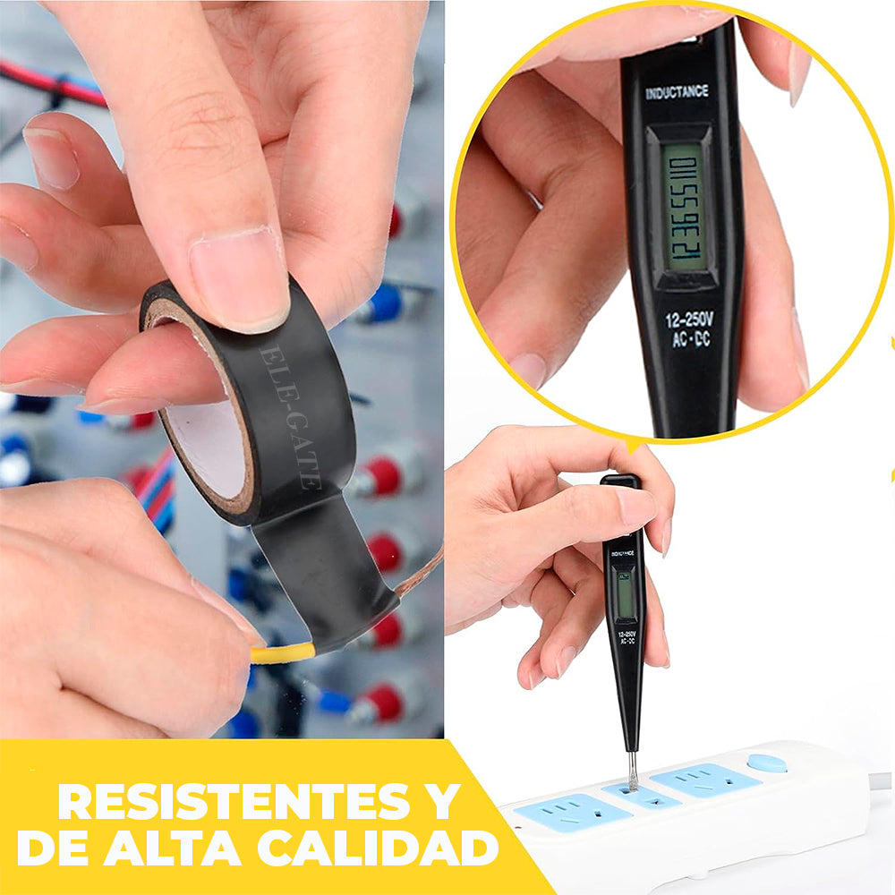Juego de Herramientas Domésticas Multifuncionales - Kit Completo de Reparación y Bricolaje