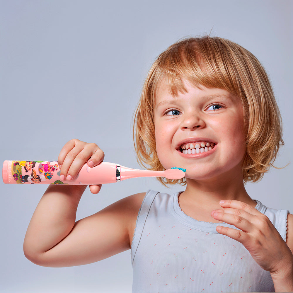 Cepillo Eléctrico para Niños y Niñas con Pila Recargable via USB