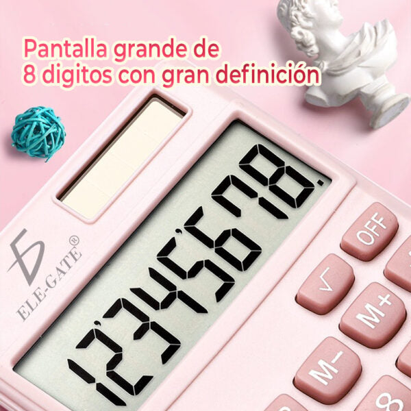 Calculadora solar para un uso ecológico y conveniente