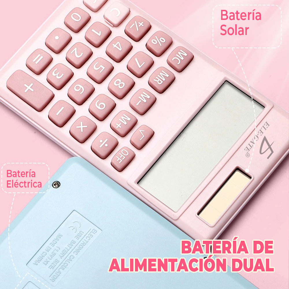 Calculadora solar para un uso ecológico y conveniente