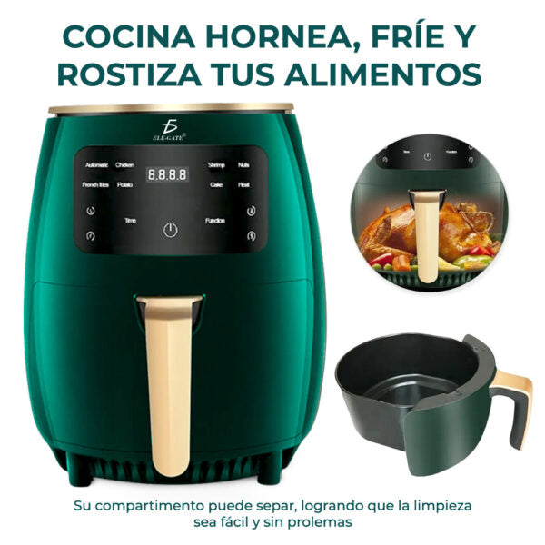 Freidora de aire multifunción para alimentos 4.5L