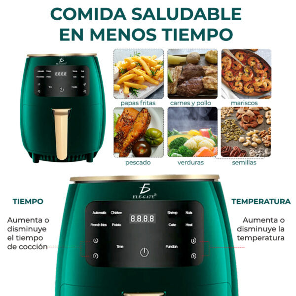 Freidora de aire multifunción para alimentos 4.5L
