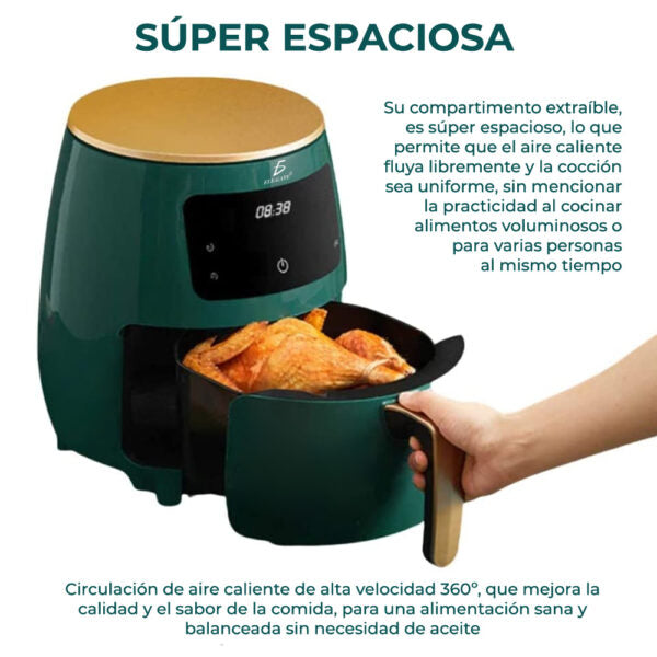 Freidora de aire multifunción para alimentos 4.5L