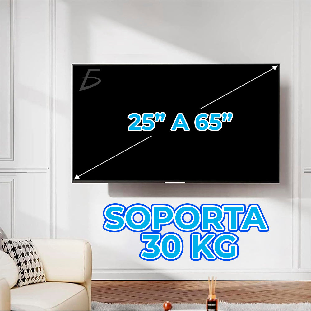 Soporte de TV Inclinable 25-65 Carga Máxima 30 kg