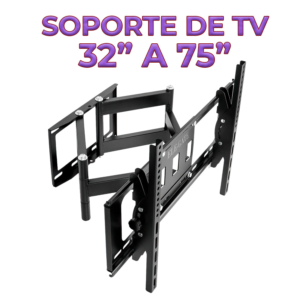 Soporte para TV de 35 a 75 Pulgadas Doble Brazo Extensible