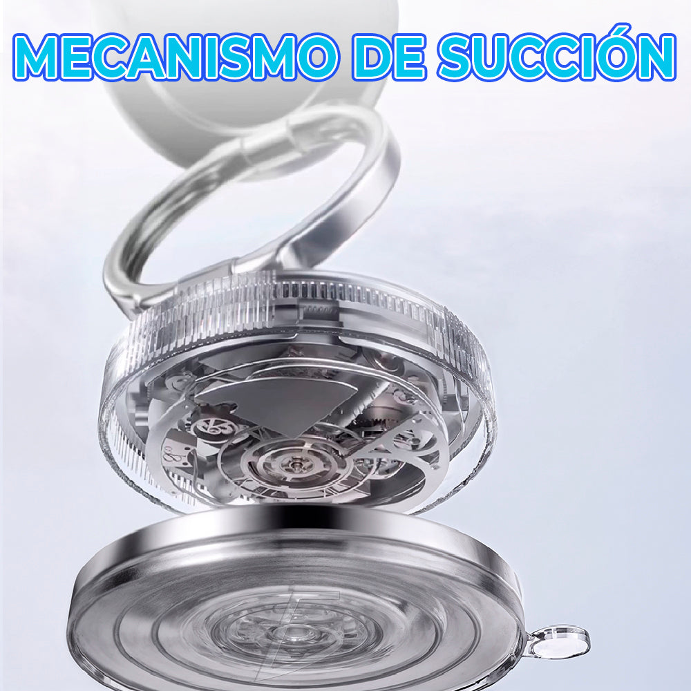 Soporte Magnético para Celular con Succión al Vacío y Rotación 360°