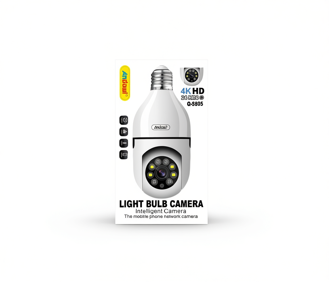 Camara de seguridad BULB para interiores 4K tarjeta hasta 128GB