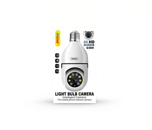 Camara de seguridad BULB para interiores 4K tarjeta hasta 128GB