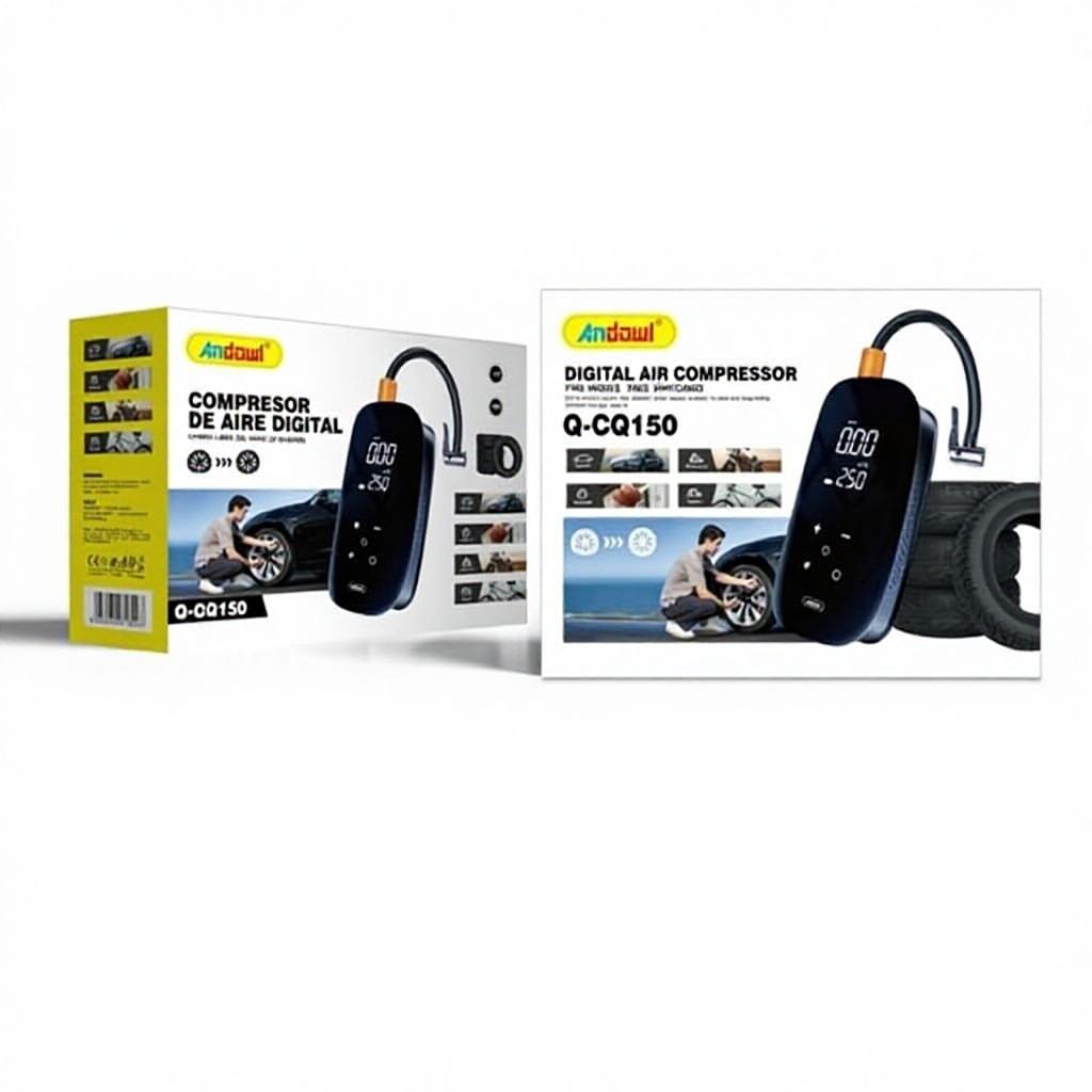 Compresor de Aire Digital 1800mah