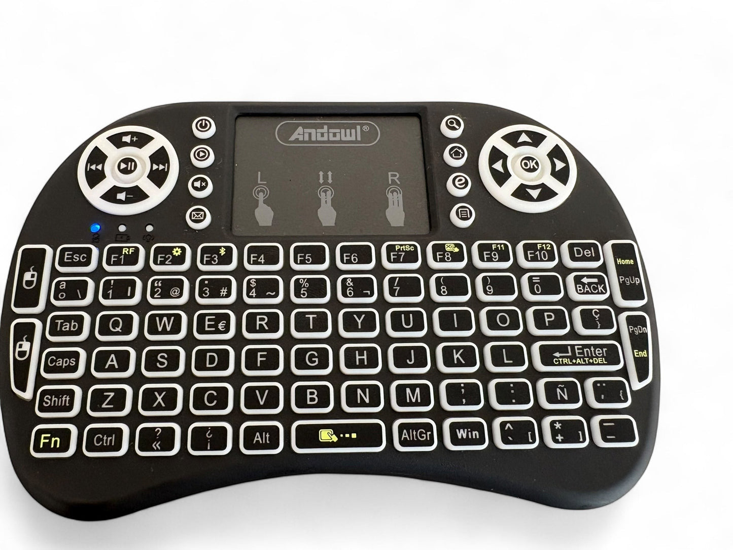 Mini Teclado Inalámbrico con Teclas