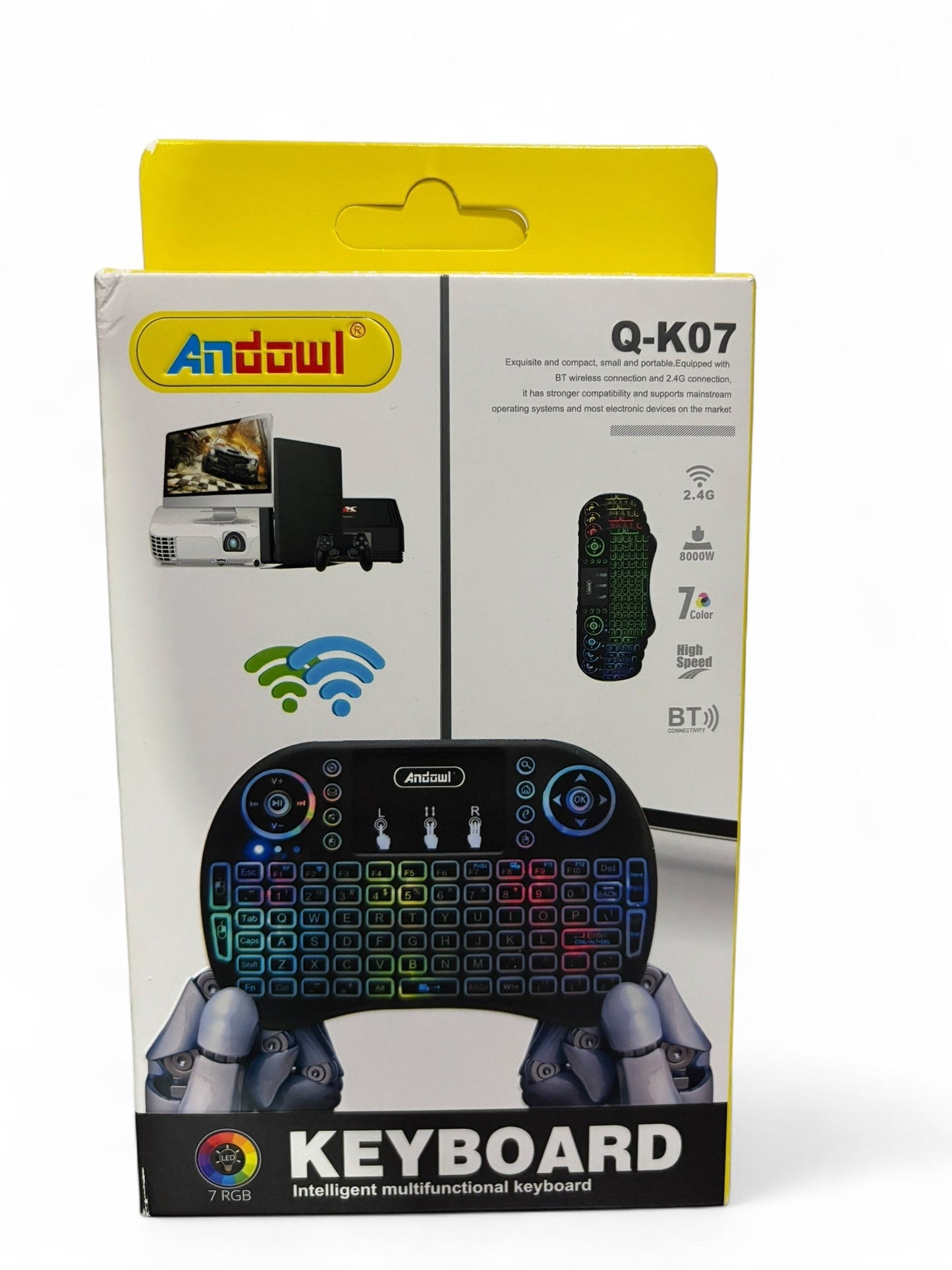 Mini Teclado Inalámbrico con Teclas