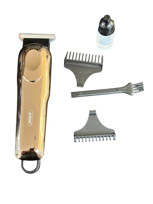 Profesional USB de carga rápida inalámbrica T Blade Hair Trimmer Hair Clippers