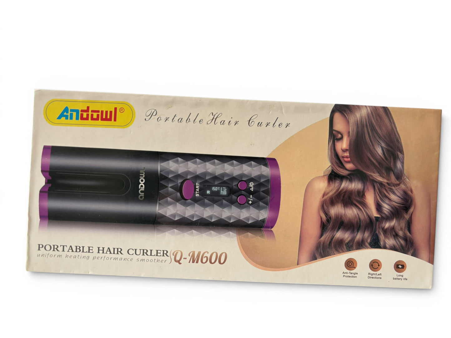 Rizador de Pelo Portátil Recargable
