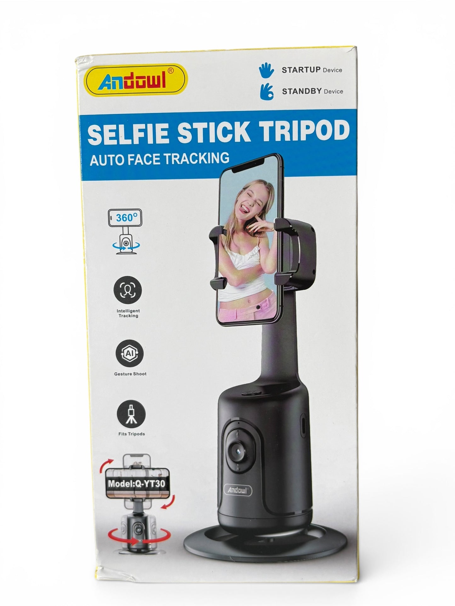 Selfie Stick Tripod Auto Detección de Cara