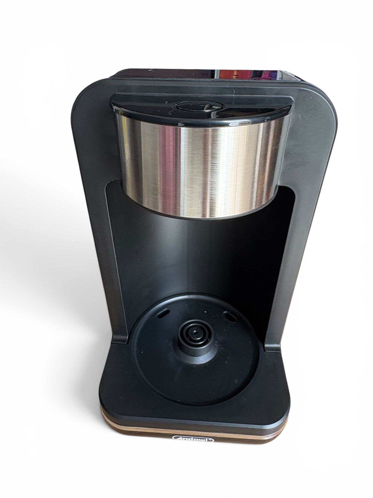 Cafetera Personal de Goteo con Taza de Acero Inoxidable 250ml 1000W