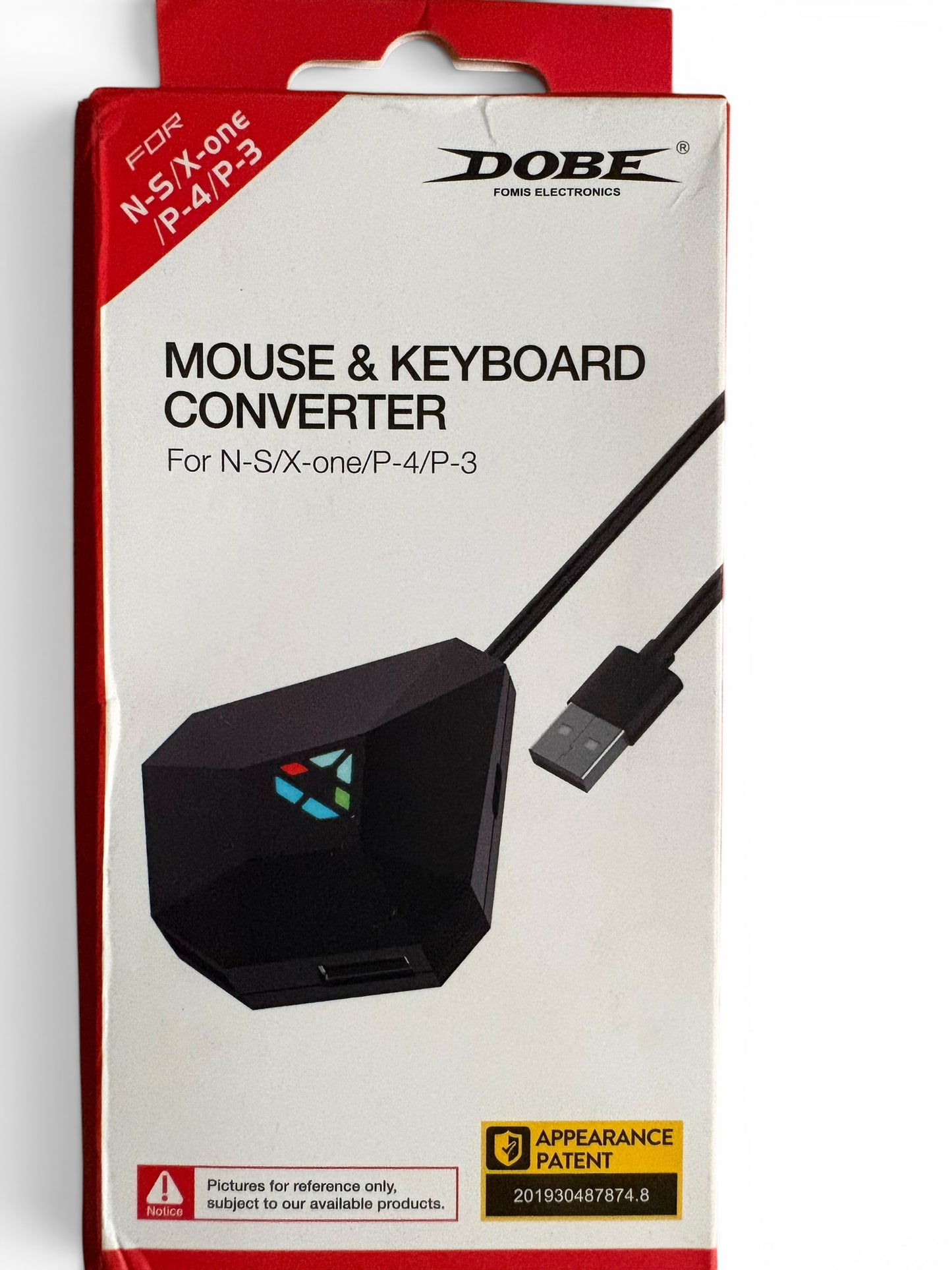 Convertidor de Teclado y Ratón para N-Switch/Xbox One/PlayStation 4/PlayStation3