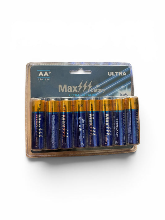 Baterías alcalinas AA (24-pack)