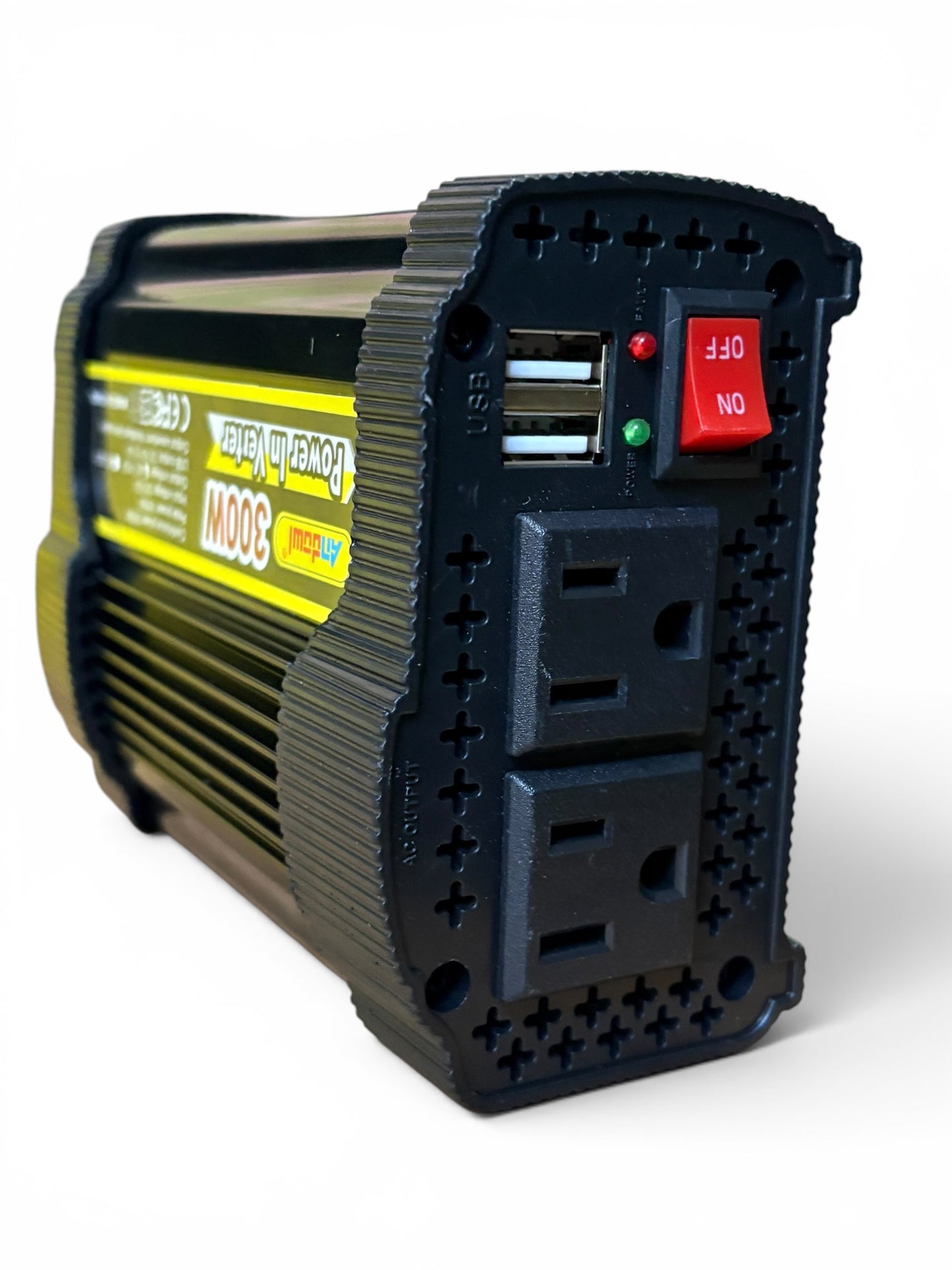 Inversor de Corriente Monofásico de 300W, 50/60 Hz, para Uso Automotriz