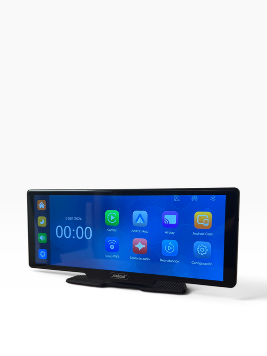 Camara para coche 4K pantalla táctil 10.5 pulgadas