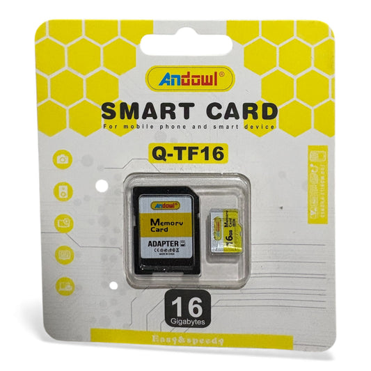Tarjeta inteligente MicroSDHC de 16GB Clase 10 con adaptador Tarjeta de memoria micro para dispositivos móviles