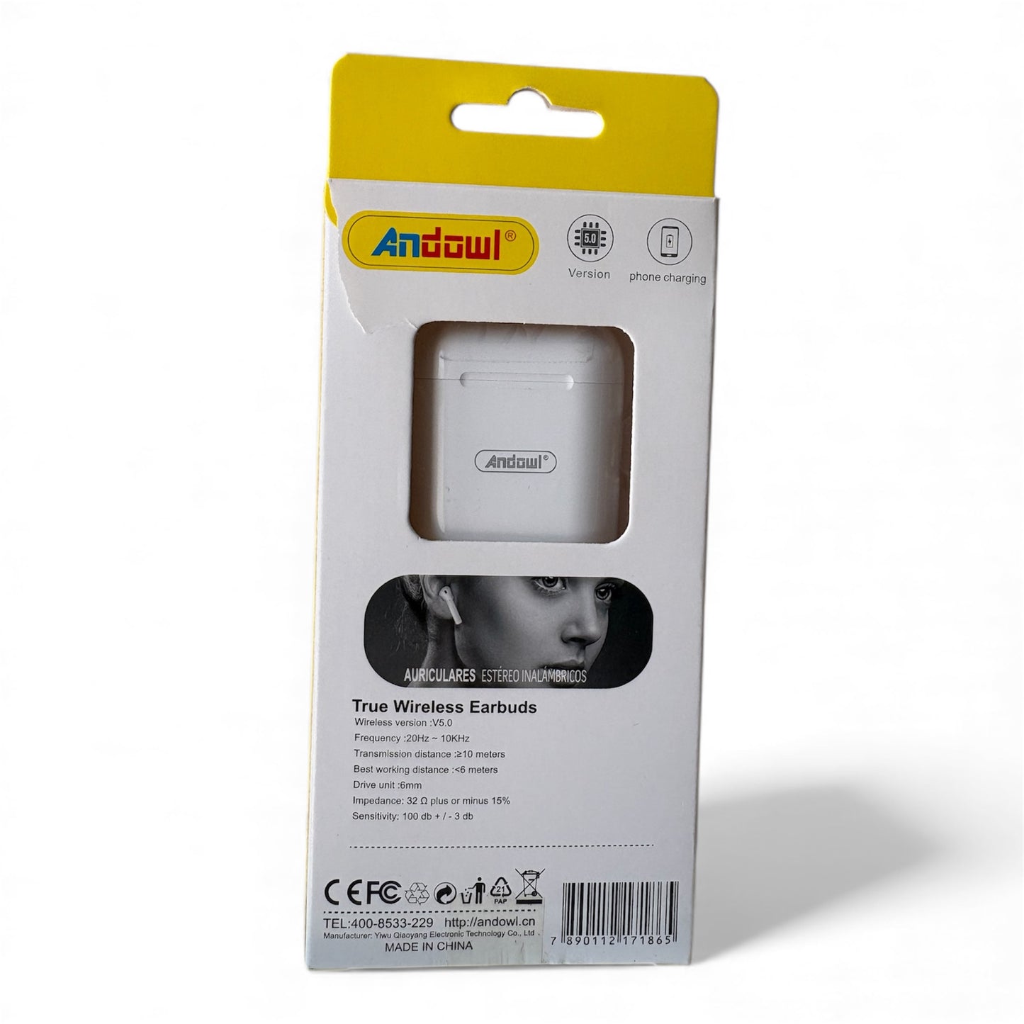 Auriculares bluetooth stereo 5.0