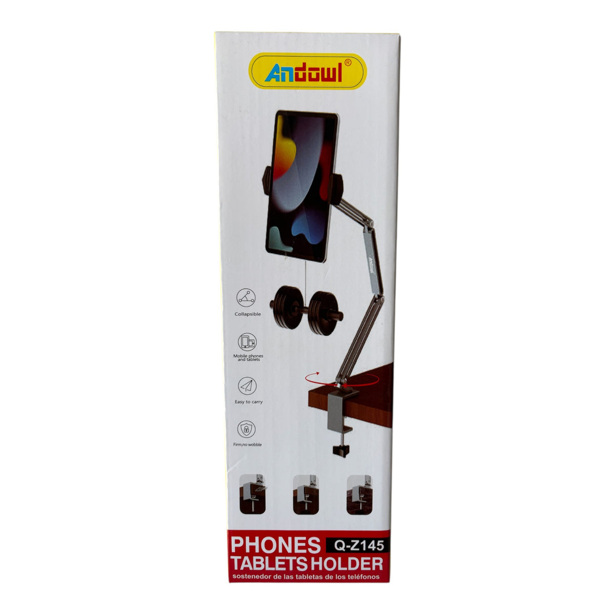 Soporte de telefonos y tabletas
