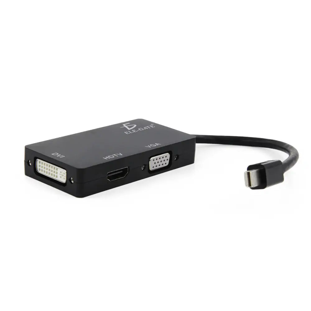 Adaptador 3 En 1 Mini Dp Displayport AHdmi Vga Dvi De Mac