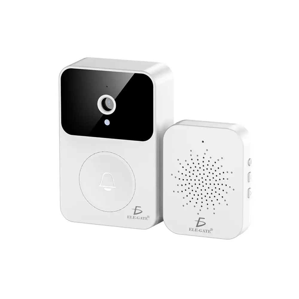 Timbre de puerta inalámbrico con mirilla LCD cámara wifi