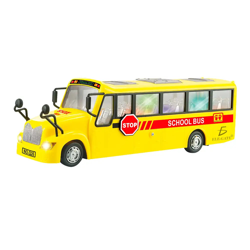 Camión de juguete autobus escolar grande diversión educativa para niños