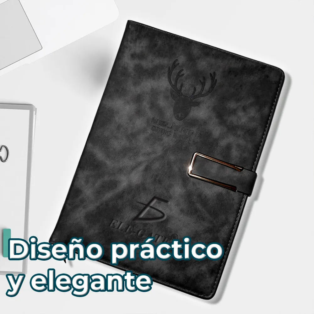 Libreta Elegante con Portada Acolchonada y Cierre Magnético