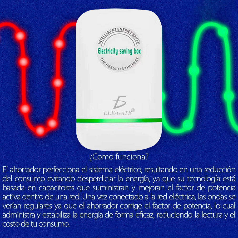 Ahorrador Energia Ahorrador De Luz 30kw Con Capacitor