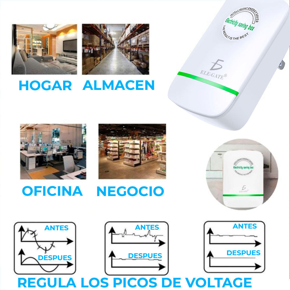 Ahorrador Energia Ahorrador De Luz 30kw Con Capacitor