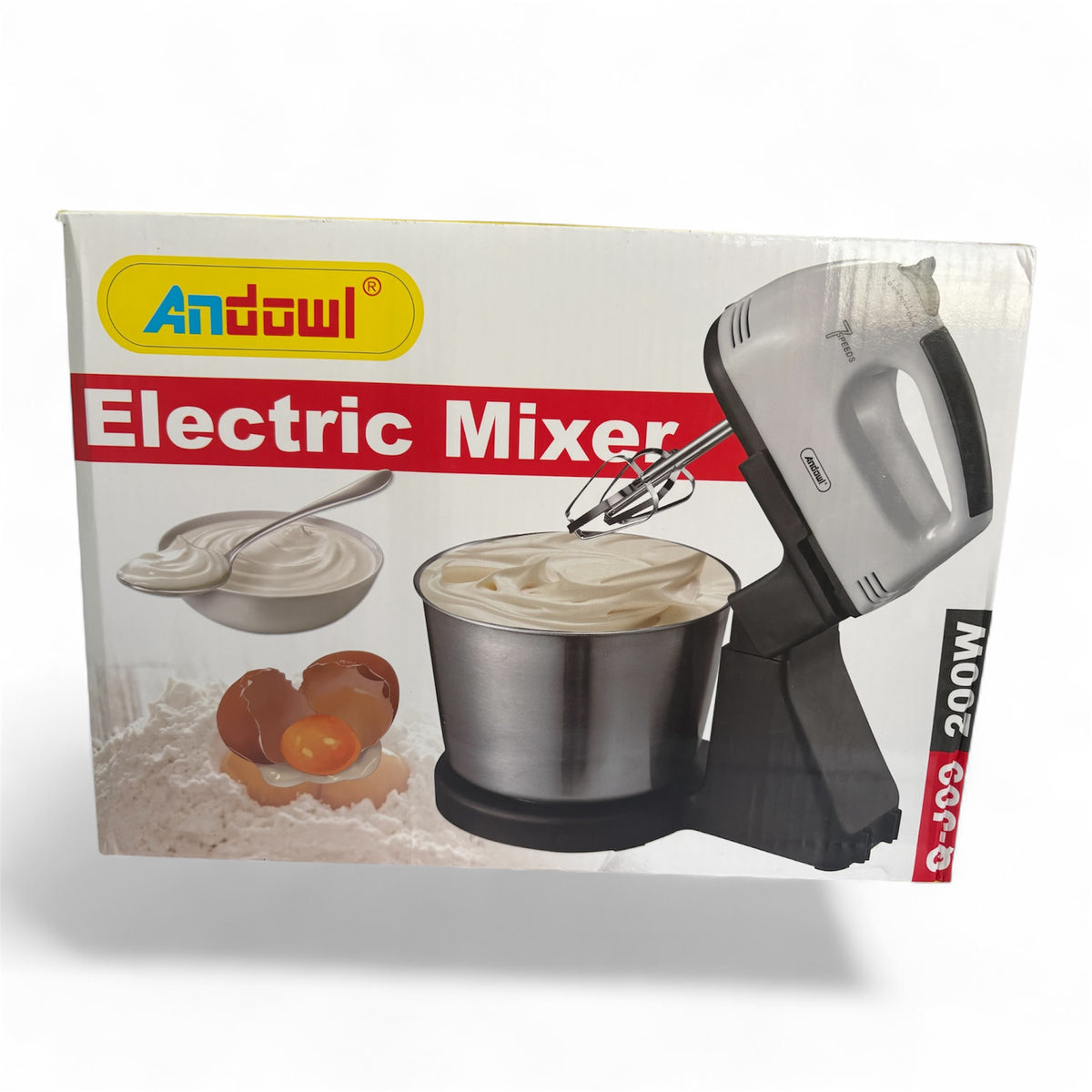 Batidora de Mano Eléctrico 110V 200W 7 Velocidades