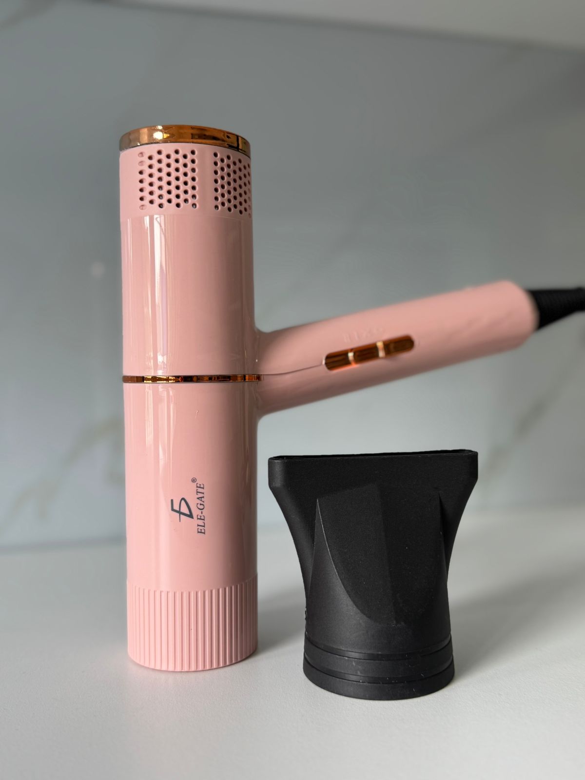 Secador de pelo iónico compacto de viaje 500W