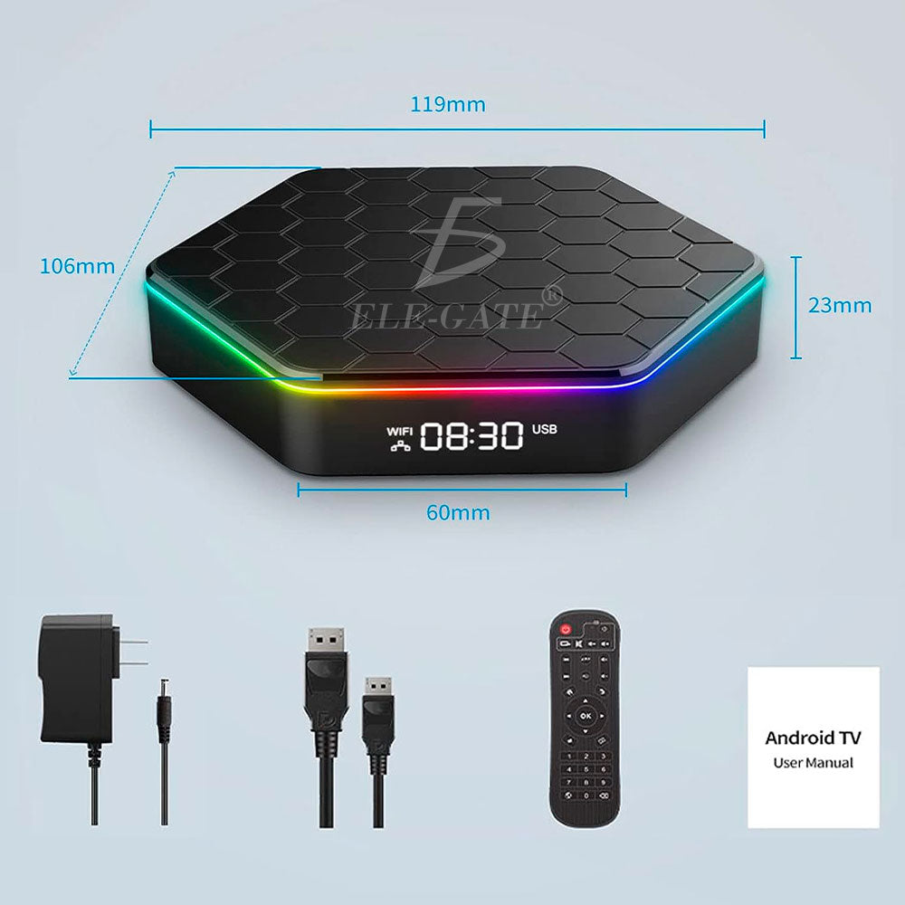 Android 12.0 TV Box T95Z Plus - Potente 4GB RAM 32GB ROM 6K, Bluetooth 5.0