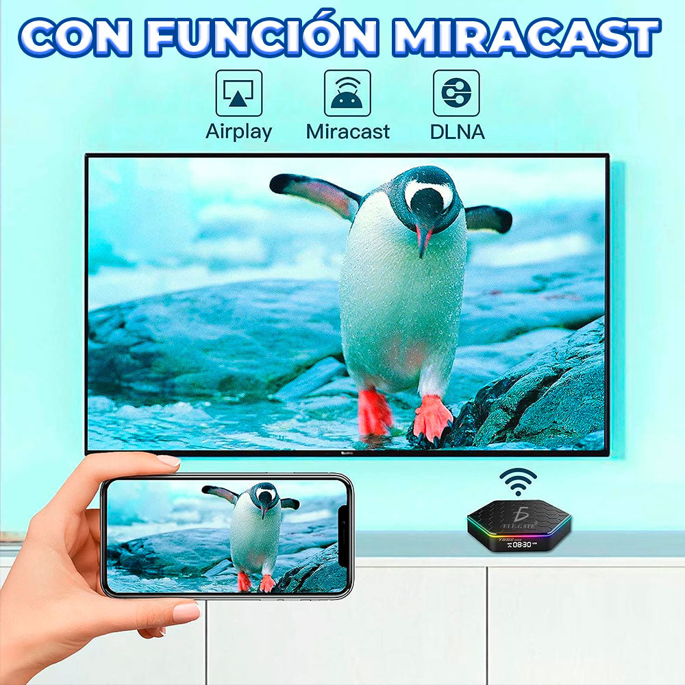 Android 12.0 TV Box T95Z Plus - Potente 4GB RAM 32GB ROM 6K, Bluetooth 5.0