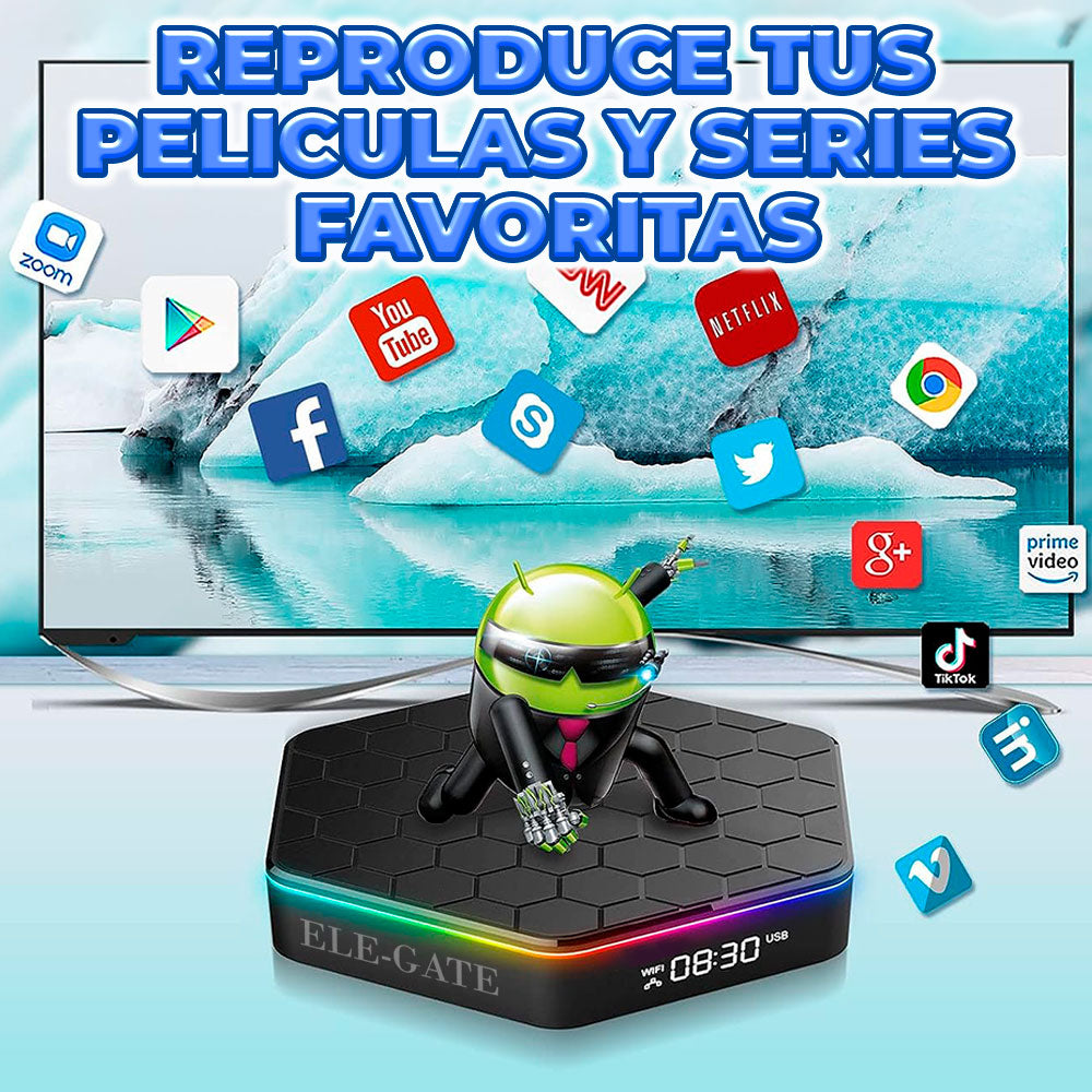 Android 12.0 TV Box T95Z Plus - Potente 4GB RAM 32GB ROM 6K, Bluetooth 5.0