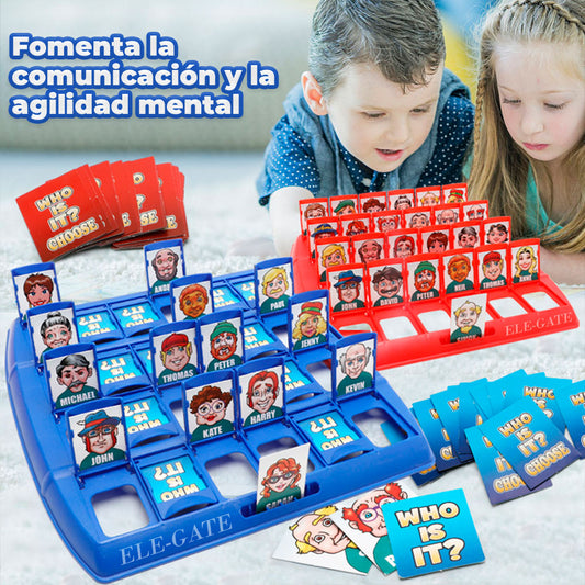 Juego de mesa adivina quien diversión para niños y adultos
