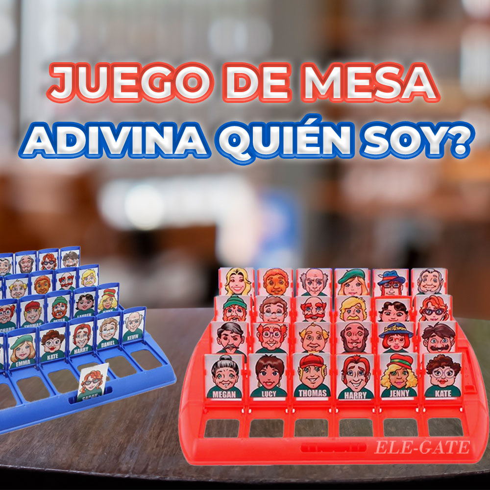 Juego de mesa adivina quien diversión para niños y adultos