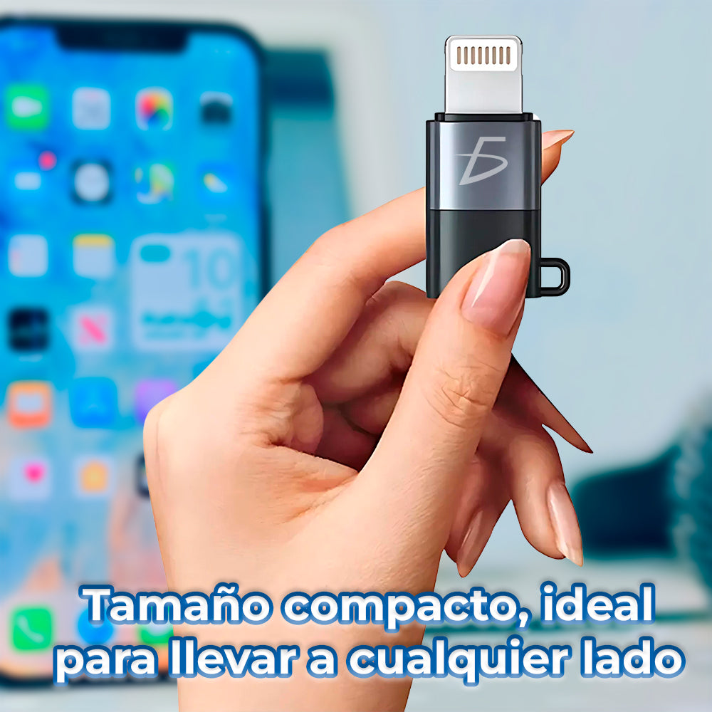 Estación con 7 puertos 2USB C Hub 1 USB 3.0 3 USB 2 y 1 USB C/DC con salida tipo C con adaptador USB