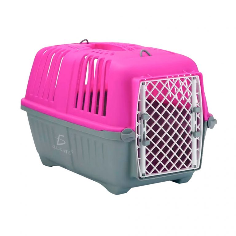 Caja Transportadora Para Mascotas Perro Y Gato 46x27x28 Cm