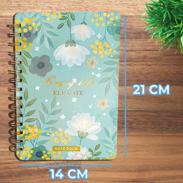 Cuaderno coquete de 80 hojas rayadas tamaño A5 coreano