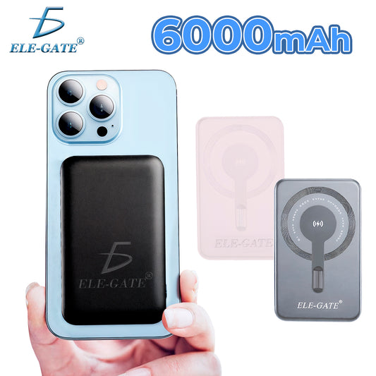 Cargador portátil magnético 6000 mAh con tecnología MagSafe