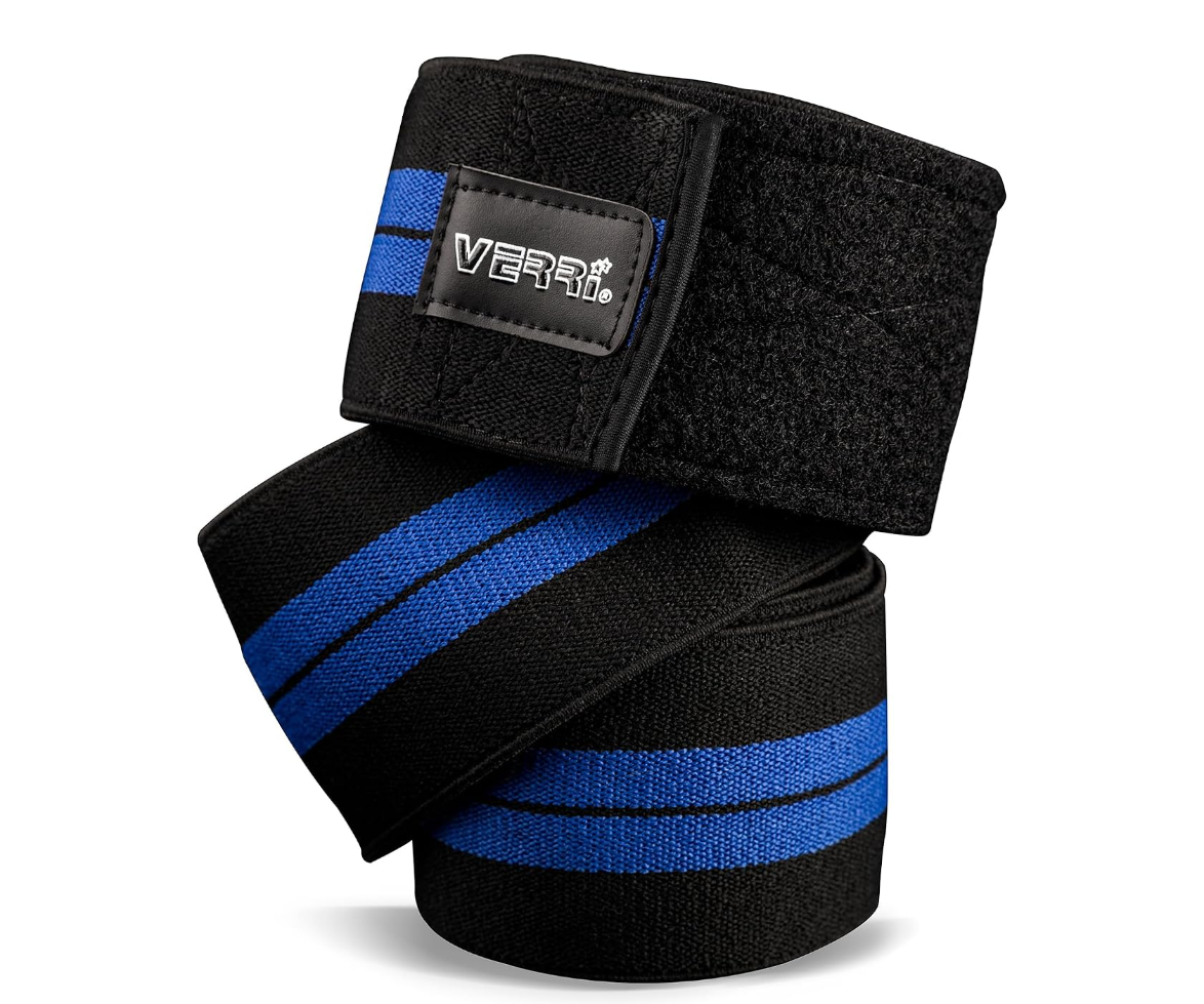 Vendas para rodilla para sentadillas y leg press