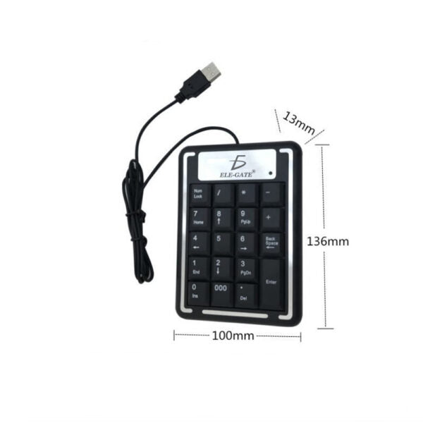 Teclado Numerico Usb Pc Laptop Computadoras Mac Windows