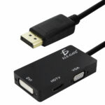 Adaptador 3 En 1 Dp Displayport AHdmi Vga Dvi De Mac