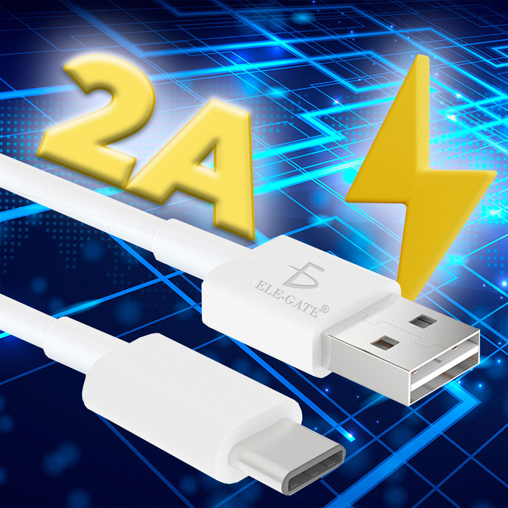 Cable USB-C de 2 Metros - Carga Rápida y Transferencia de Datos