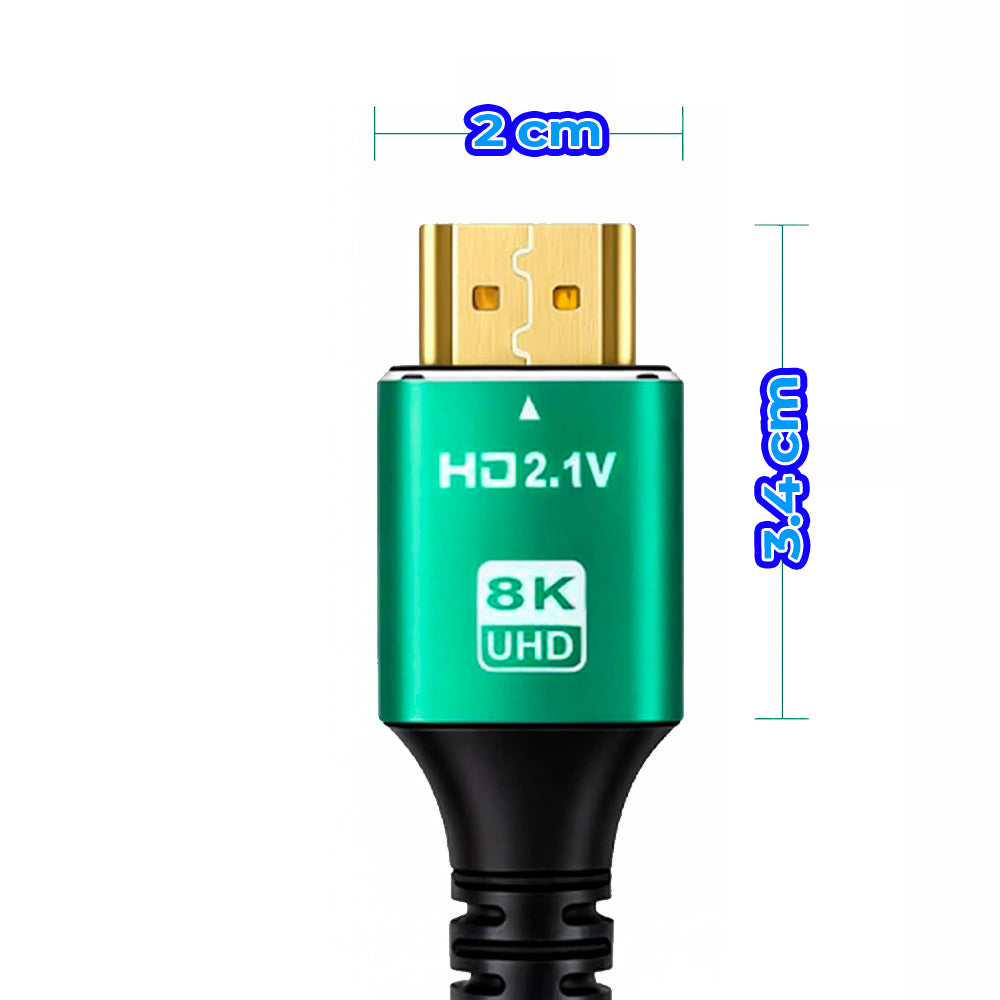 Cable HDMI 2.1 de 1.5 Metros 8K Ultra HD