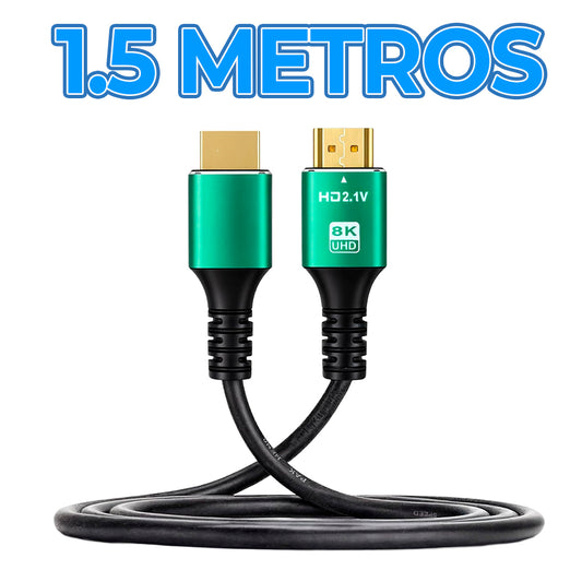 Cable HDMI 2.1 de 1.5 Metros 8K Ultra HD
