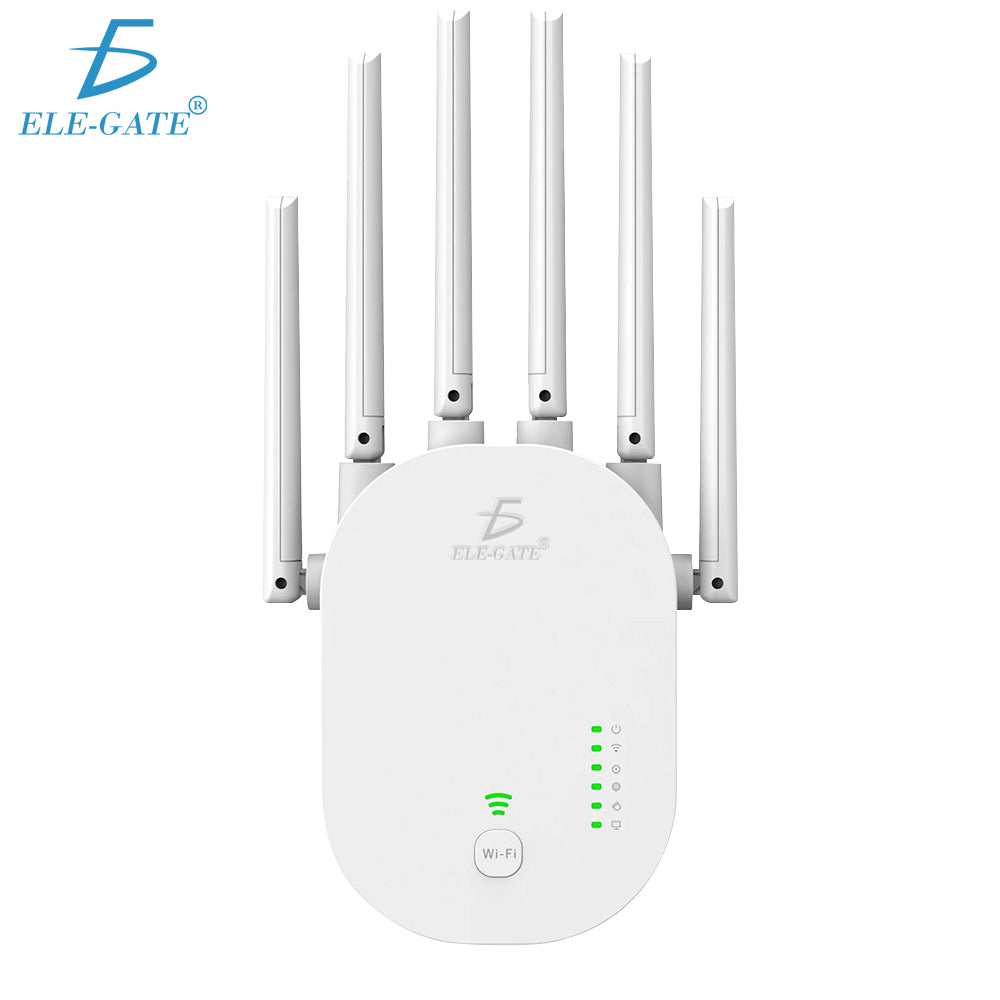 Repetidor inalámbrico WiFi de 6 antenas alta potencia y cobertura total